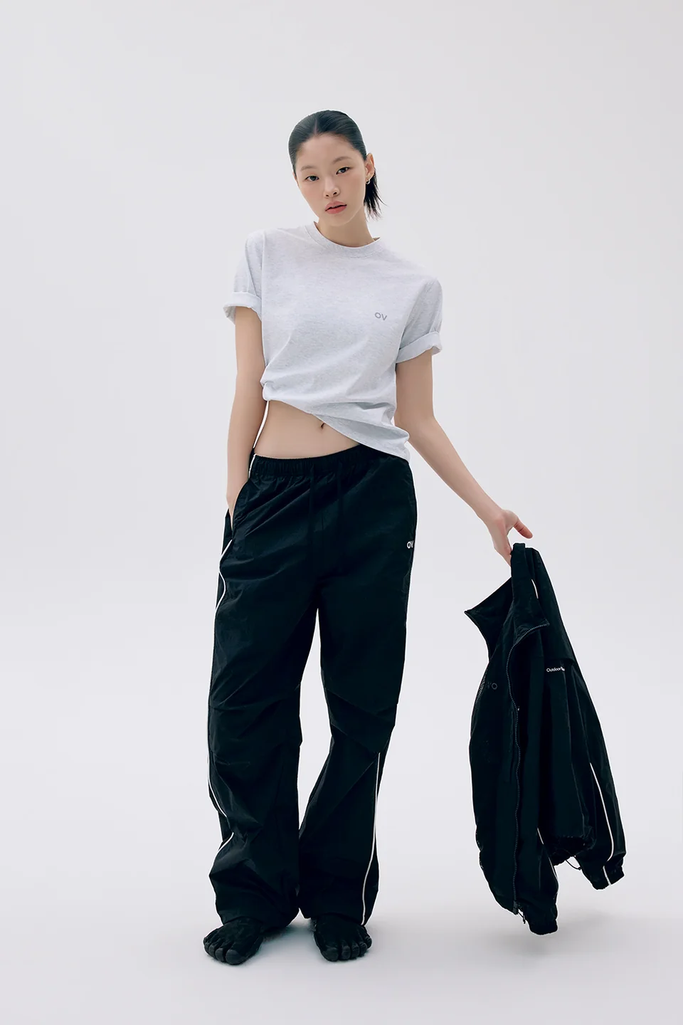 /사진=아웃도어 보이스, 윤이재 모델 발탁 26SS 캠페인 공개