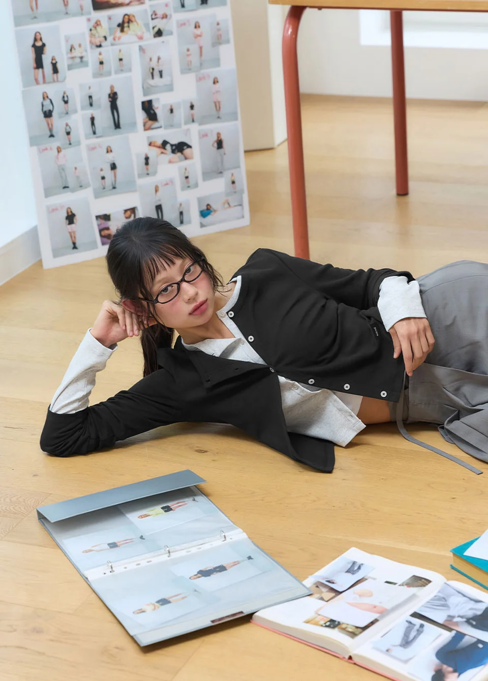 /사진=마리떼 프랑소와 저버, 서지수와 '베이직 라인' 화보 공개