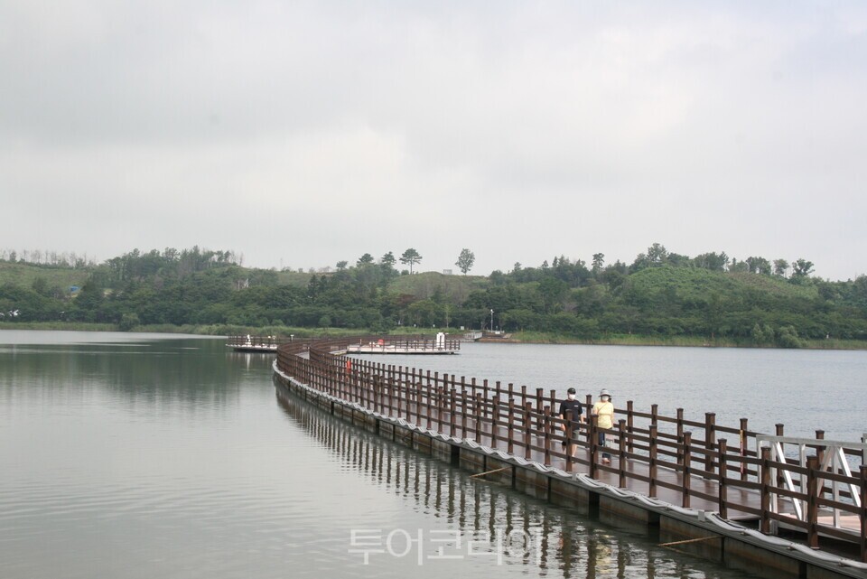 속초 영랑호 전경