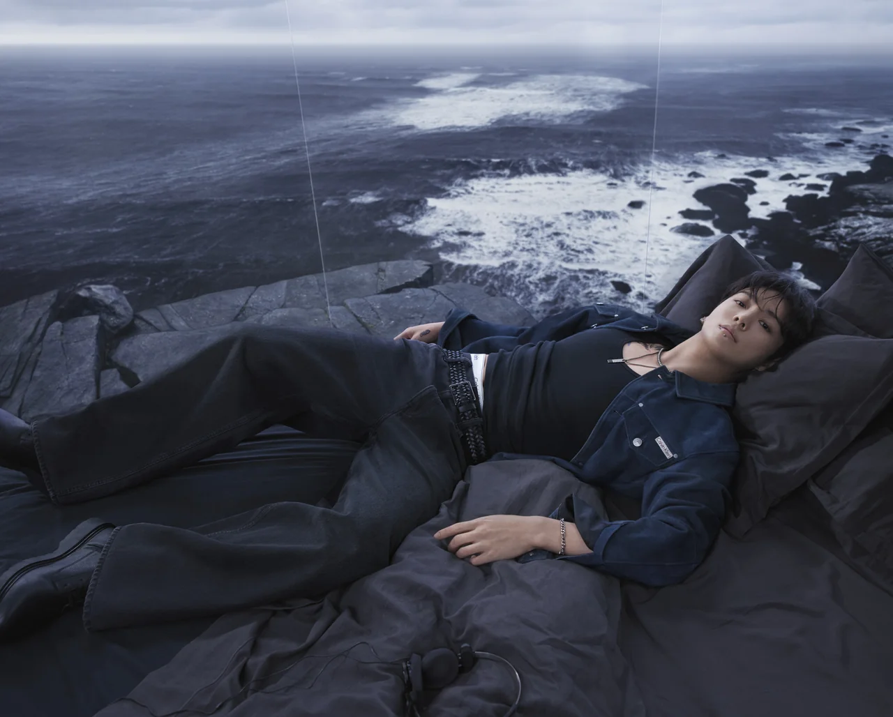 /사진=캘빈 클라인, 정국과 ‘2026 봄 데님 캠페인’ 공개