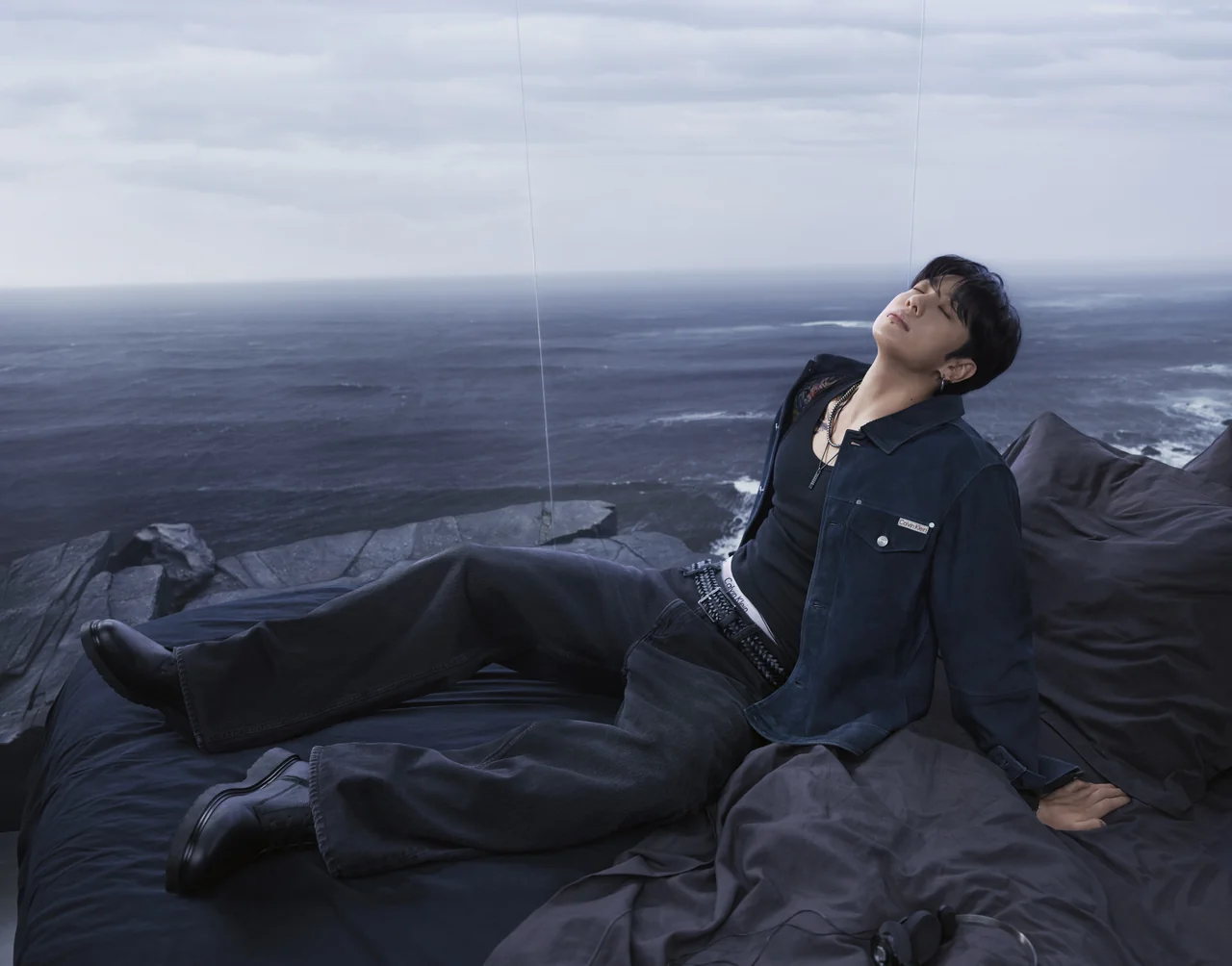 /사진=캘빈 클라인, 정국과 ‘2026 봄 데님 캠페인’ 공개