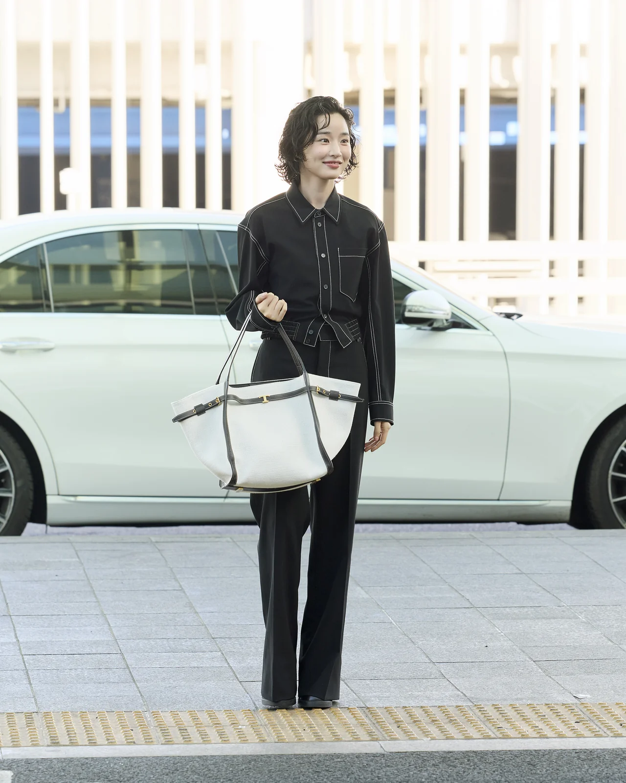 /사진=토즈, 방효린 밀라노 출국 '2026 F/W 쇼' 참석