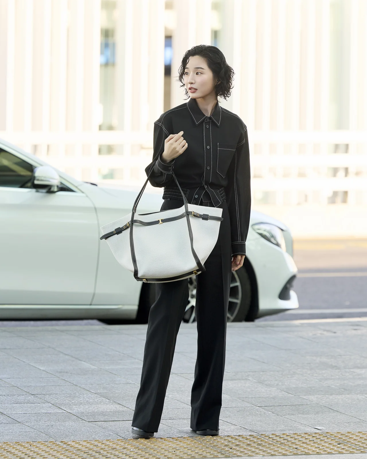 /사진=토즈, 방효린 밀라노 출국 '2026 F/W 쇼' 참석