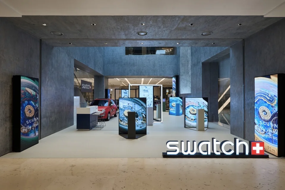 /사진=스와치, 더현대 대구 첫 팝업 ‘아이코닉 컬렉션’