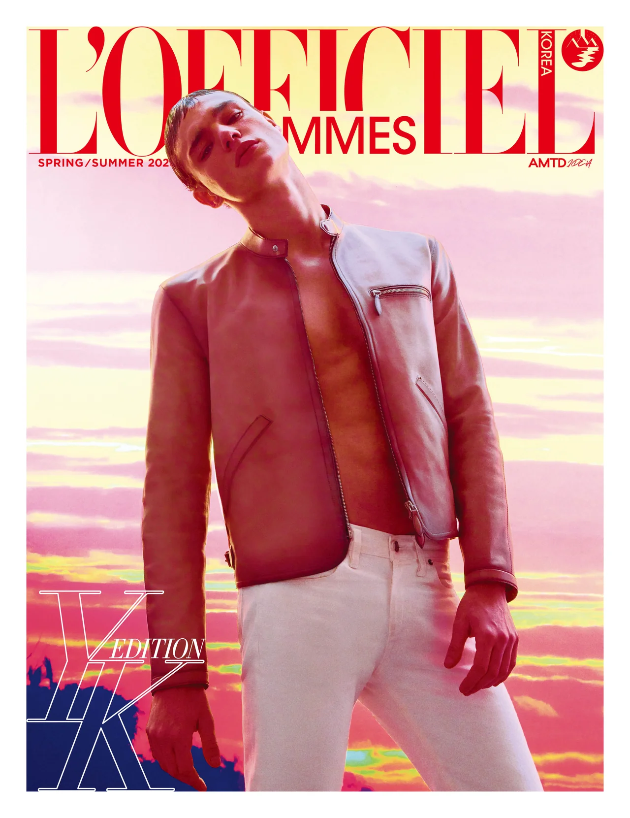 /사진=로피시엘 옴므 YK에디션, 페르난도 린데즈 '2026 S/S' 표지 장식