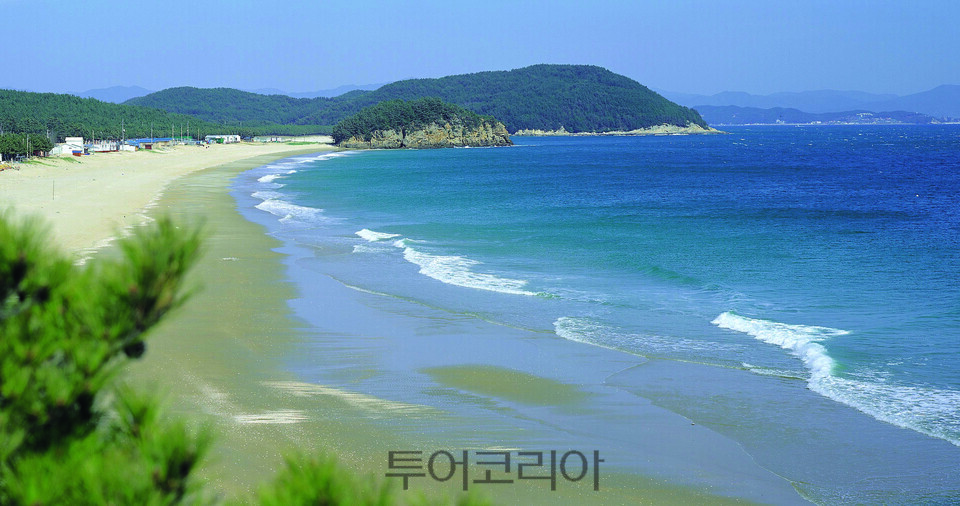 모령 원산도해수욕장/사진=보령시