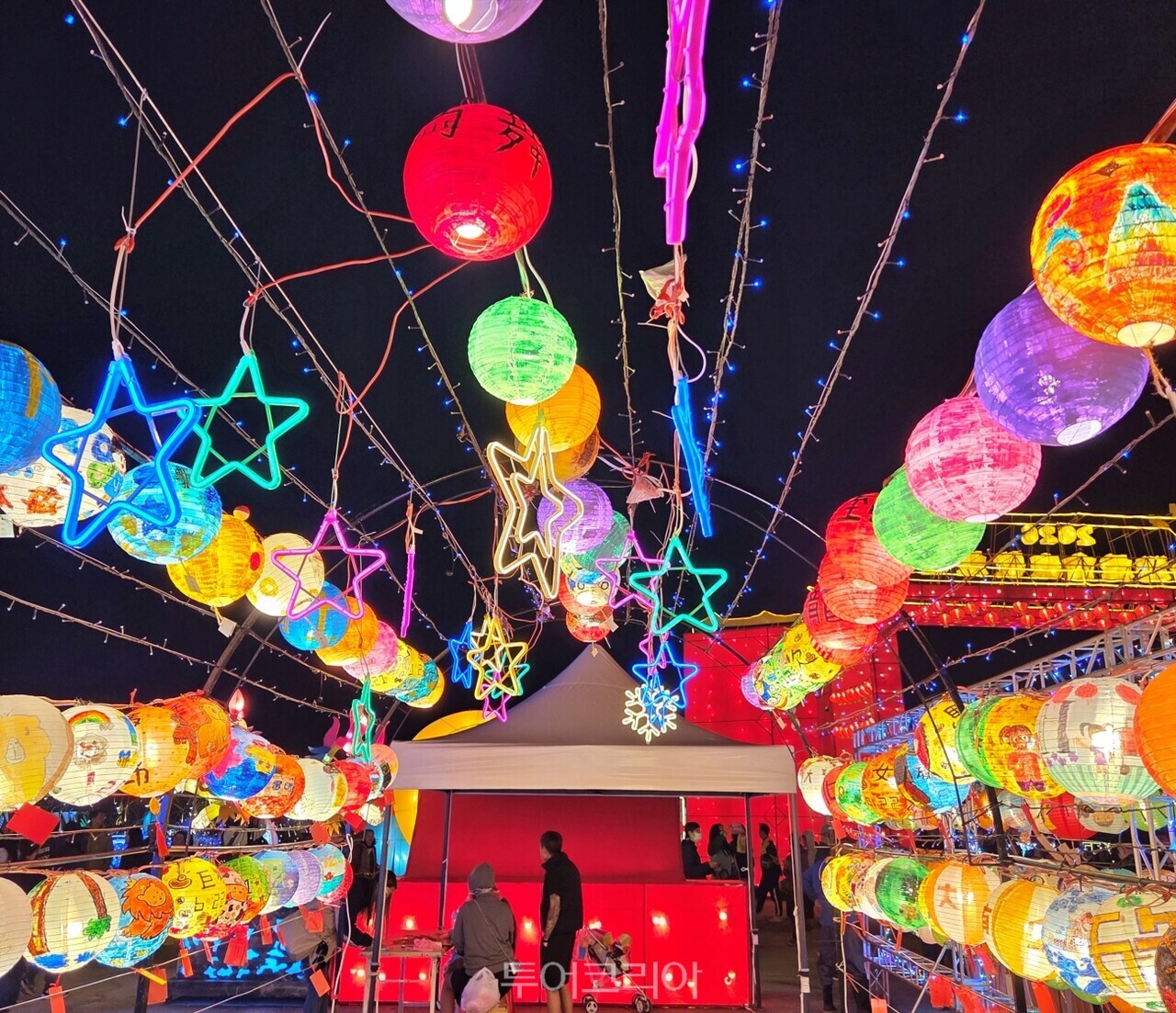 타이완등불축제／사진－투어코리아