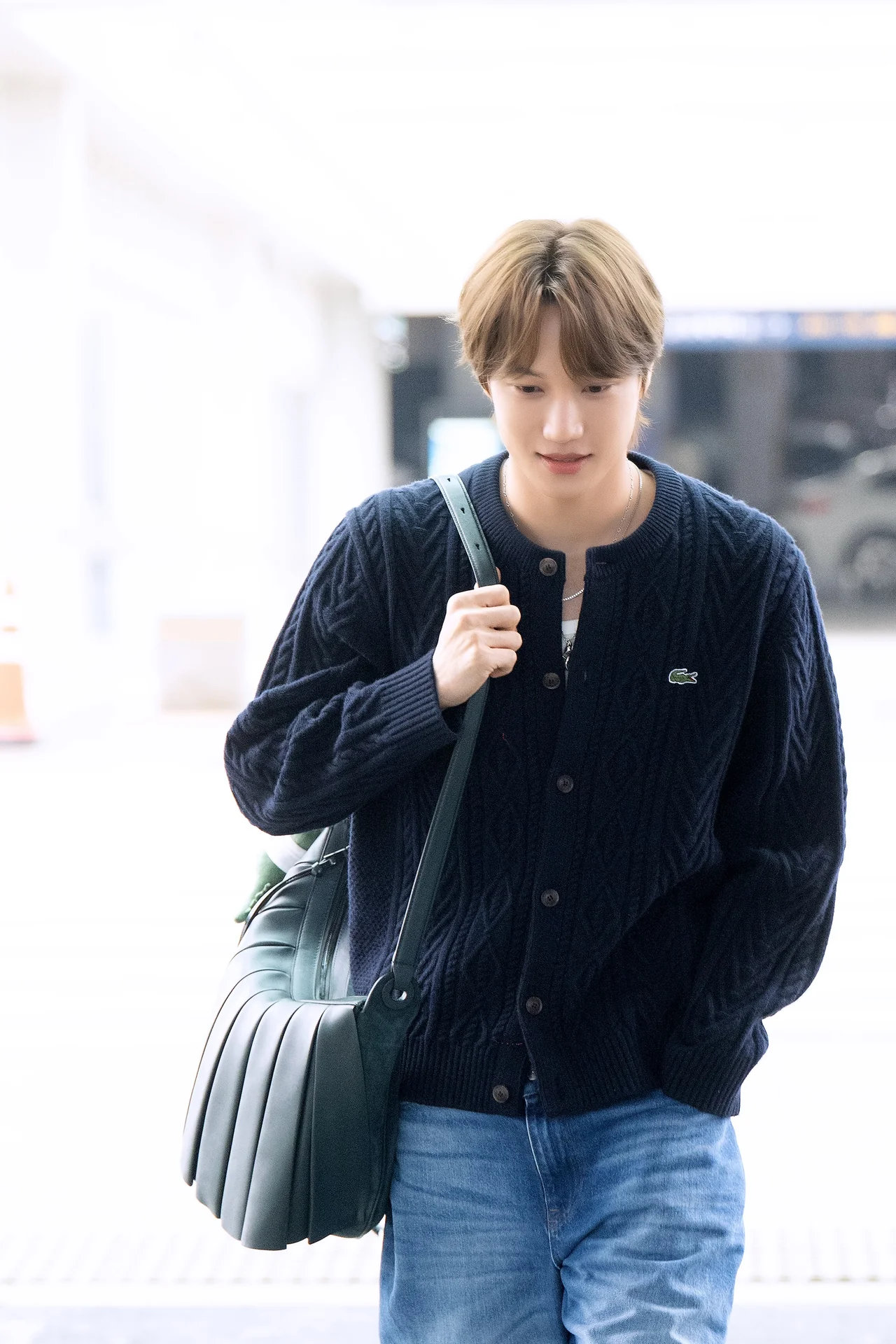 /사진=라코스테, 엑소 카이 'FW26 패션쇼' 파리行