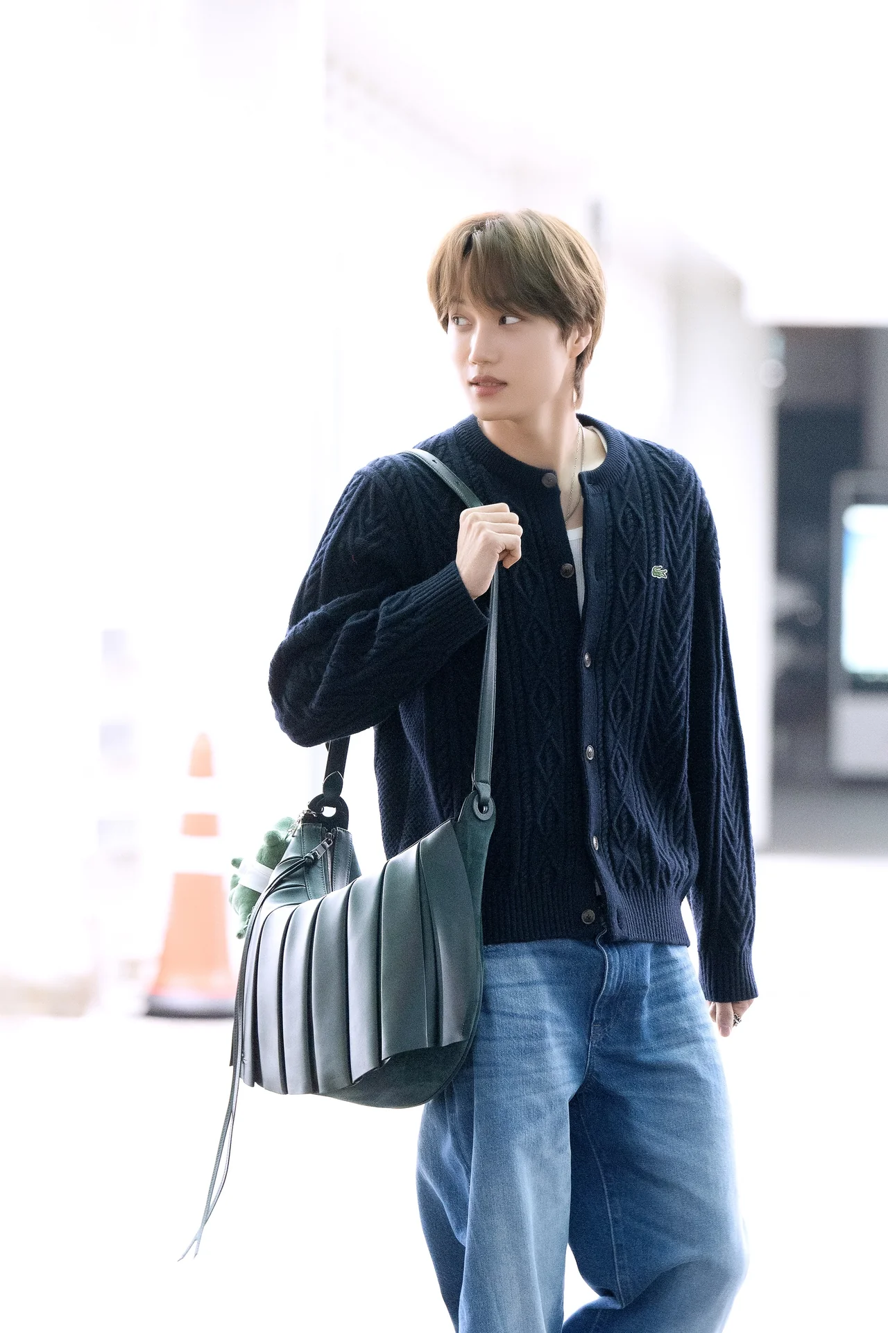 /사진=라코스테, 엑소 카이 'FW26 패션쇼' 파리行