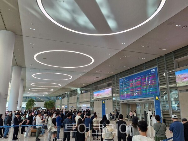 인천국제공항 여객터미널/투어코리아뉴스 김경남 기자