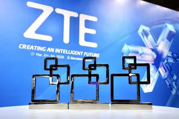 GSMA 글로모 어워즈에서 3관왕을 차지하며 지능형 미래를 선도한 ZTE