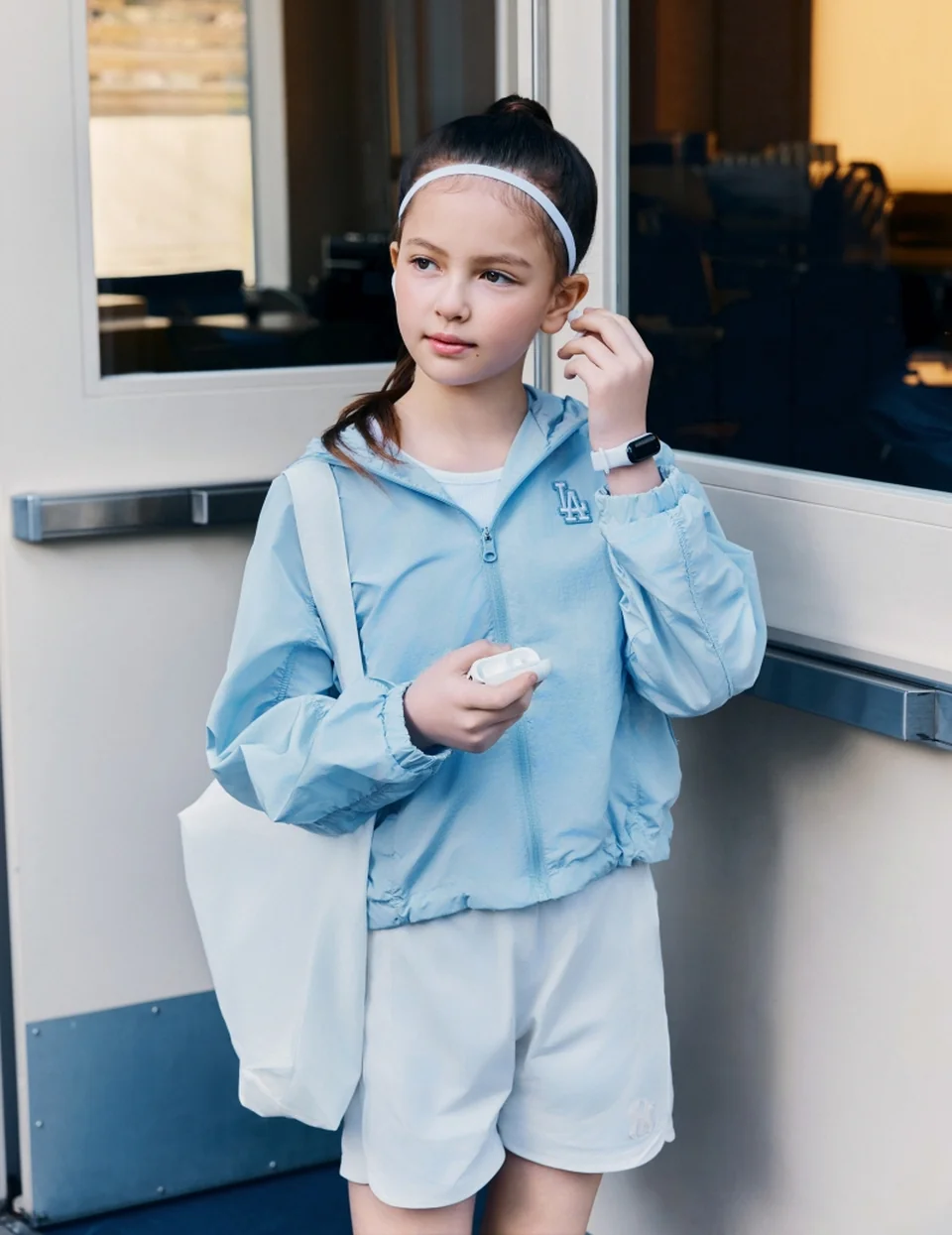 /사진=MLB키즈, 26SS '바람막이 화보' 공개