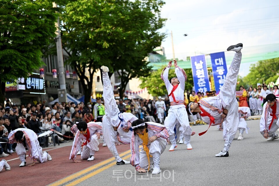 지난해 춘향제 대동길놀이 '춘향카니발'  /사진=남원시