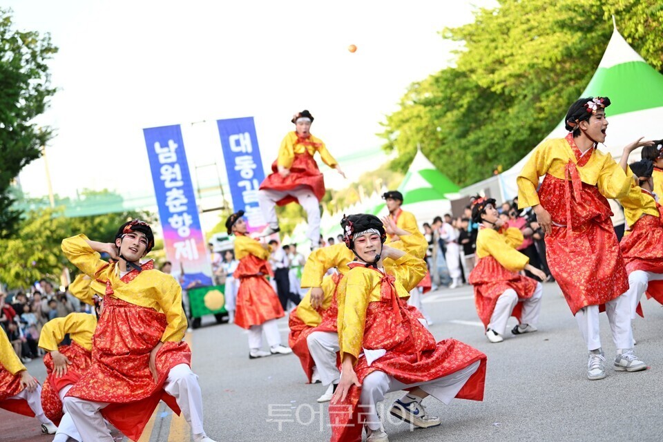 지난해 춘향제 대동길놀이 '춘향카니발'  /사진=남원시