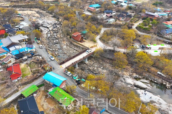 구례산동 산수유 마을의 현재 모습 / 사진_투어코리아 유지훈 기자