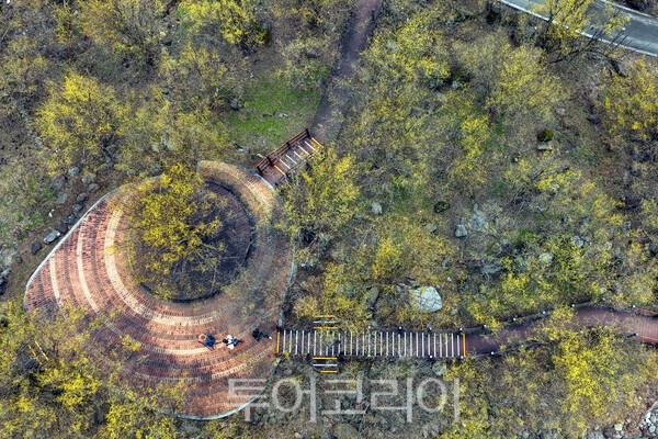 구례산동 산수유 마을의 현재 모습 / 사진_투어코리아 유지훈 기자