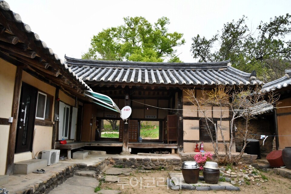 ‘안동 학남고택' 안재 정면/사진=국가유산청