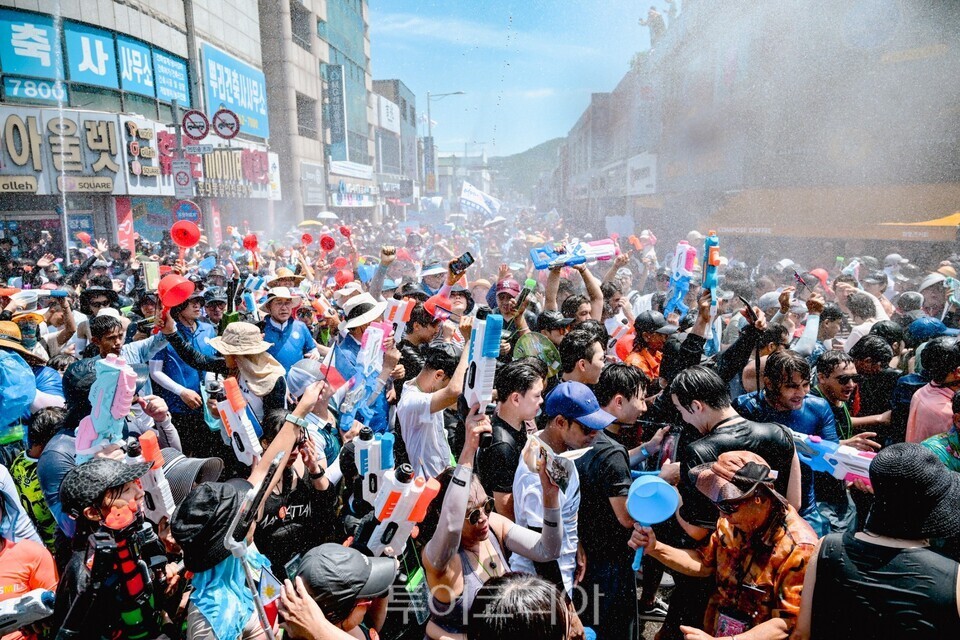 정남진장흥물축제/사진-전남도