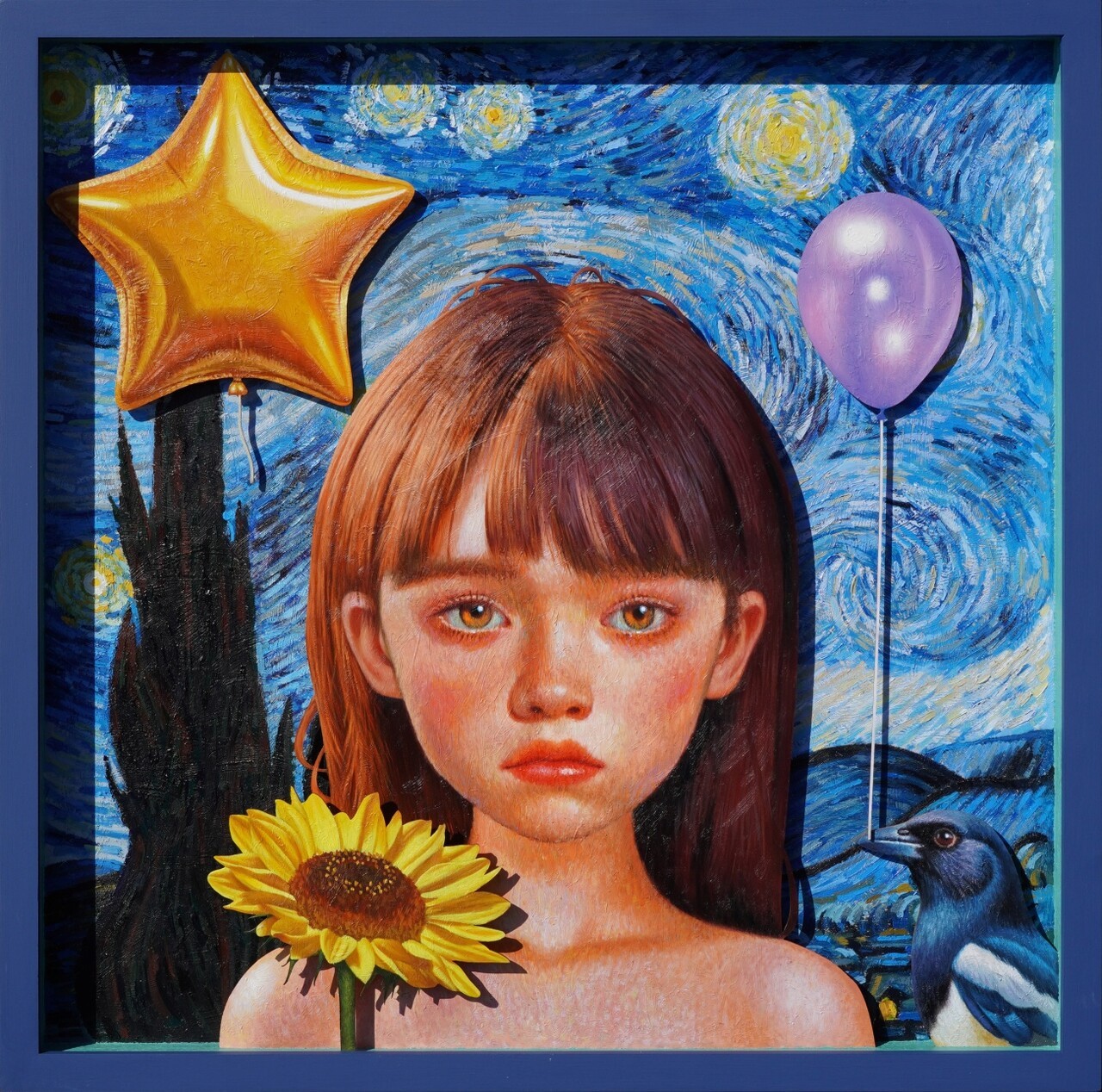 Assembly painting 62x62(cm) oil on fomex 2025 / 사진-경주솔거미술관