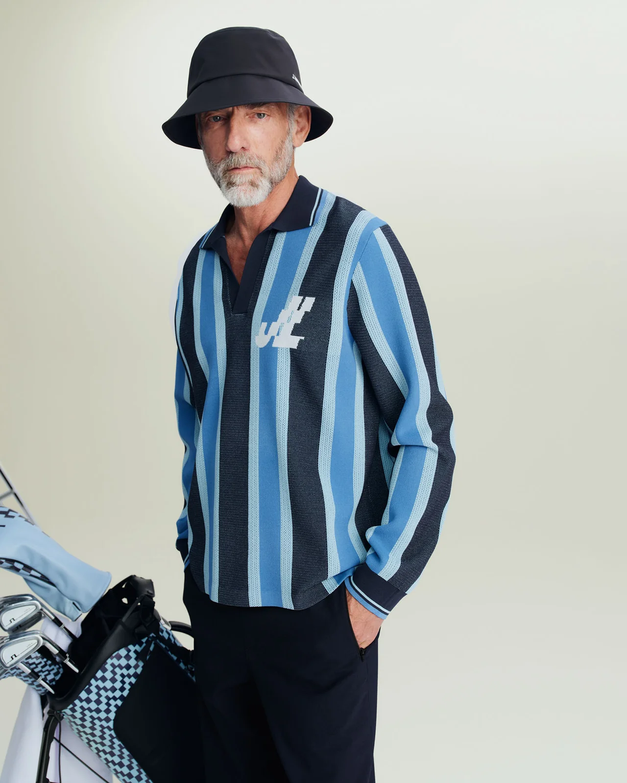 /사진=제이린드버그, 봄 라운딩 니트웨어로 필드와 일상 넘나들다