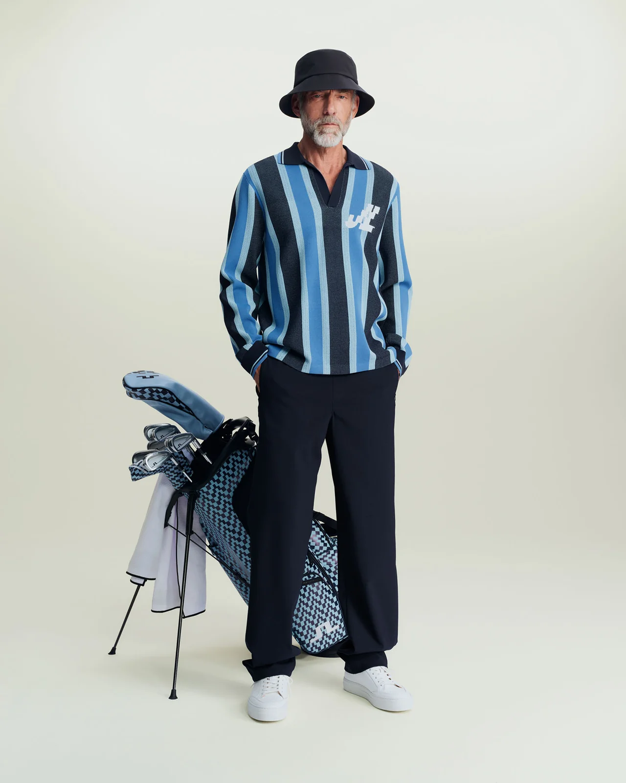 /사진=제이린드버그, 봄 라운딩 니트웨어로 필드와 일상 넘나들다