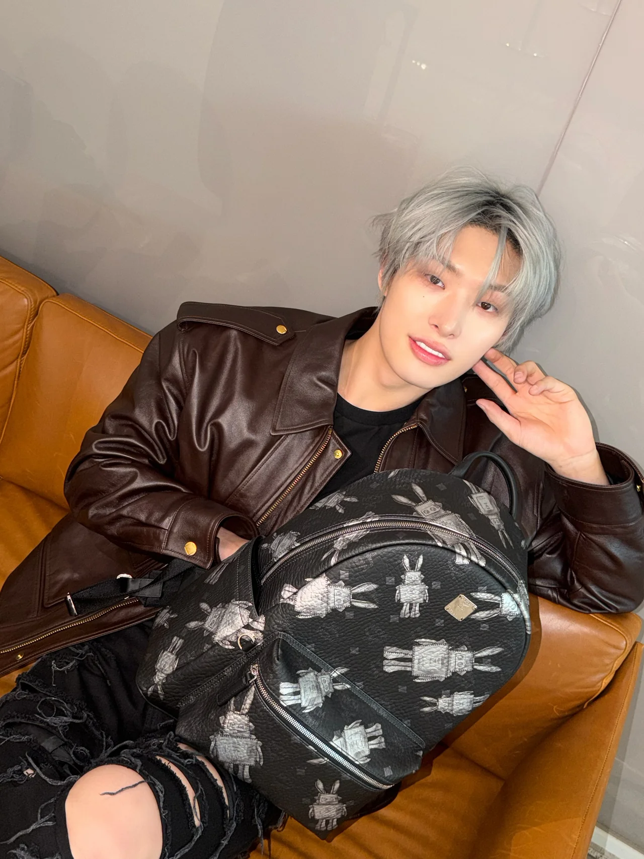 /사진=MCM, 에이티즈 민기 공항패션으로 스트리트 트렌드 제시