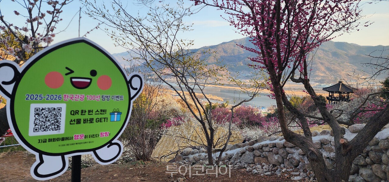 축제기간 한국관광 100선 광양매화마을 탐방 이벤트가 열린다./사진-광양시