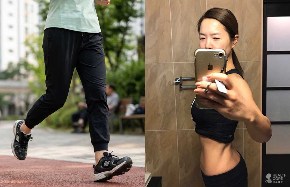 헬스코어데일리(좌), 김지선 인스타그램(우)