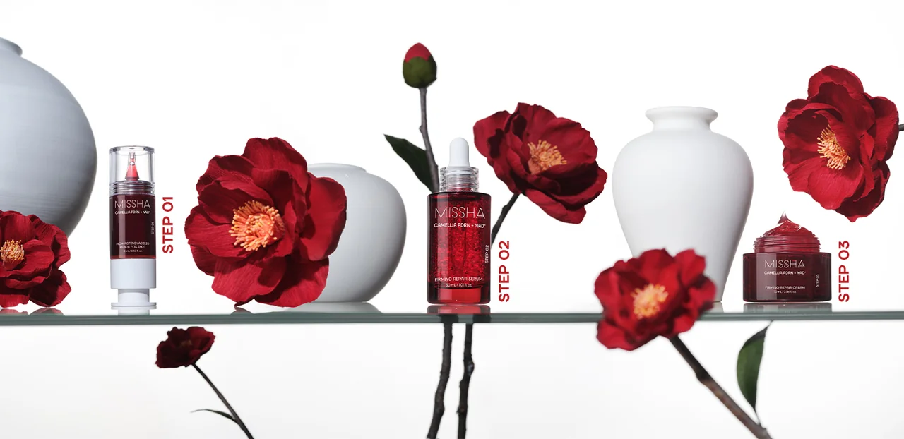 /사진=미샤, PDRN·NAD+ 라인으로 '피부 장수' 시대 연다