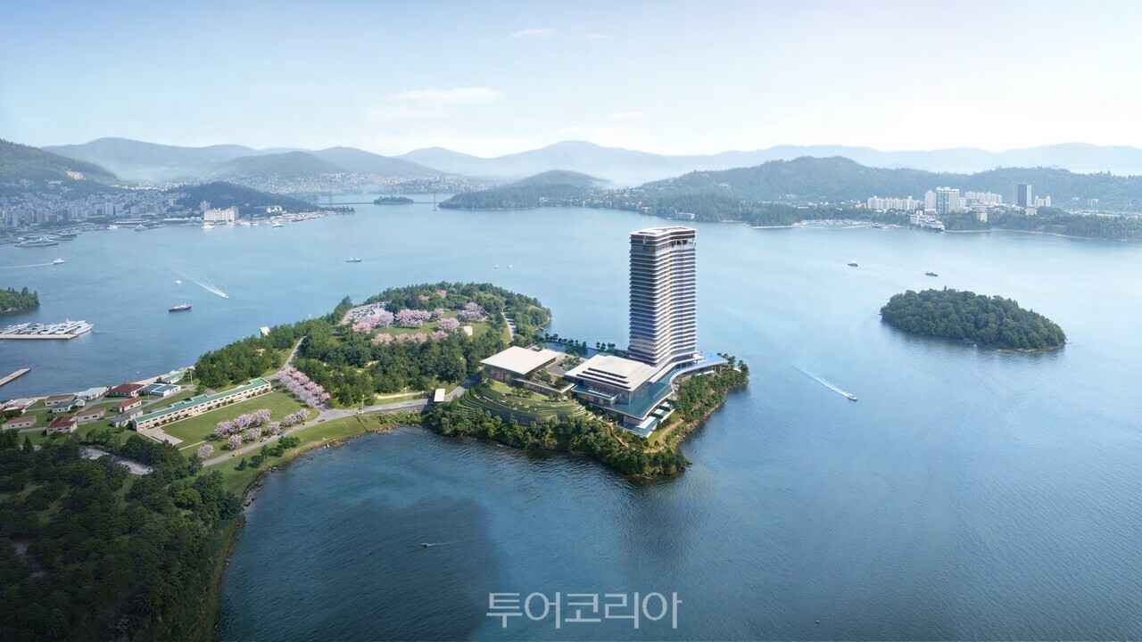 여수 경도 ‘JW 메리어트’ 호텔 조성 이미지 /사진-메리어트 인터내셔널