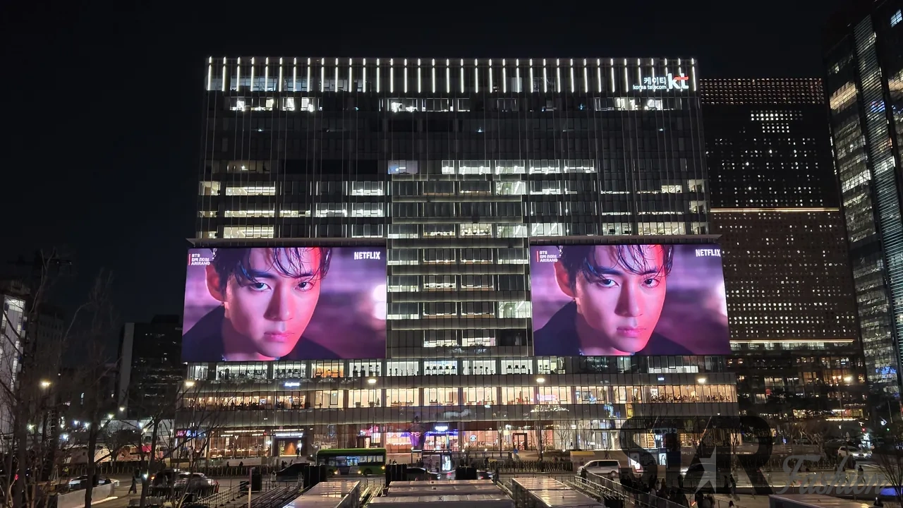 bts의 컴백 공연이 열릴 광화문/사진=스타패션