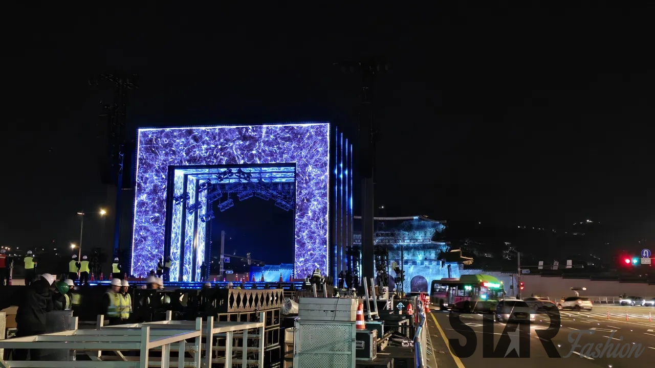 bts의 컴백 공연이 열릴 광화문/사진=스타패션