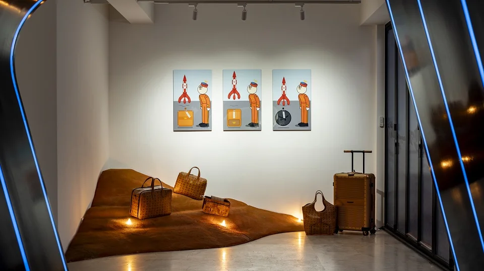 /사진=MCM, 케빈 박과 50년 여정 담은 몰입형 전시