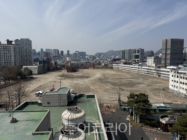 2030년 준공을 목표로 사업을 추진하고 있는 토지