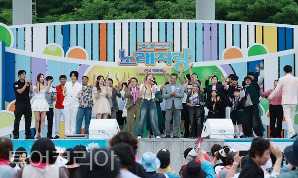 ▲지난해 열린 KBS 전국노래자랑 태안군편 공개녹화 모습. /사진-태안군