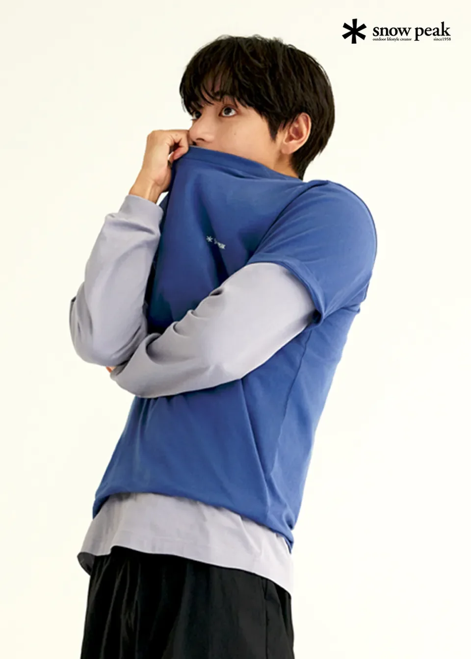 /사진=스노우피크, 뷔와 26SS 화보 공개... 실용성 강조한 스타일링 제시