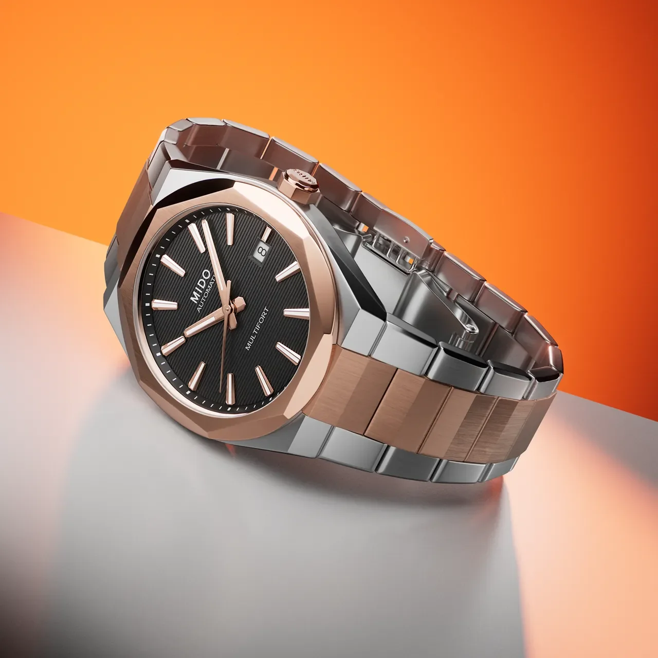 /사진=미도, '멀티포트 8 원-크라운' 투톤 모델 출시... 현대적 재해석 강조