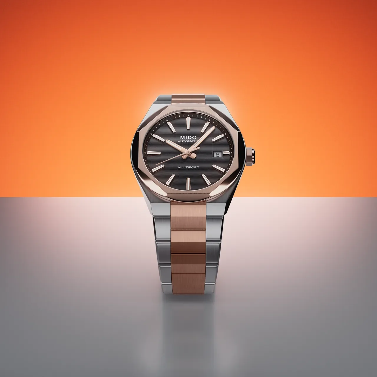 /사진=미도, '멀티포트 8 원-크라운' 투톤 모델 출시... 현대적 재해석 강조