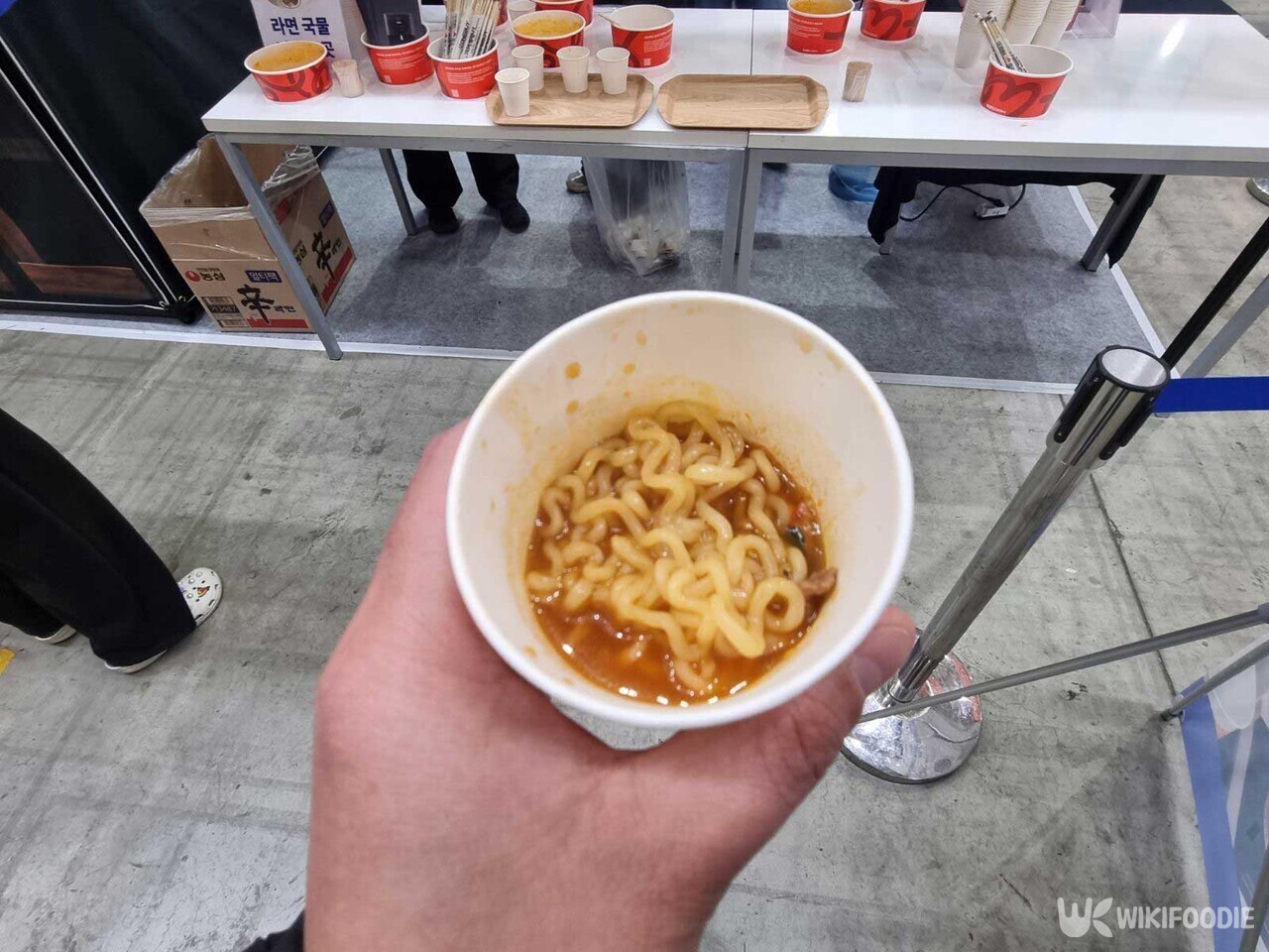 문딱라면. / 위키푸디