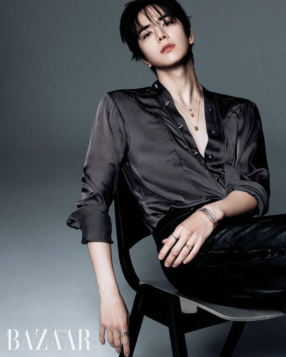 골든듀 '래디언트·폰테디루체' 반지 — 화이트 티셔츠 캐주얼 스타일링 /사진=골든듀