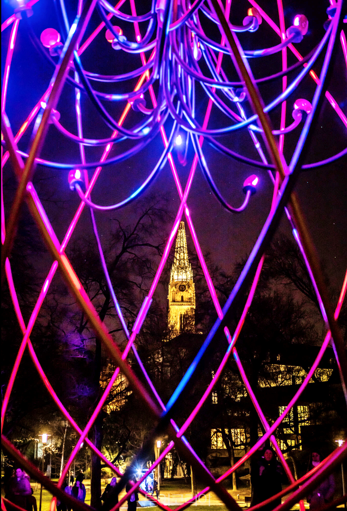 자그레브 빛 축제/ 사진-크로아티아관광청 