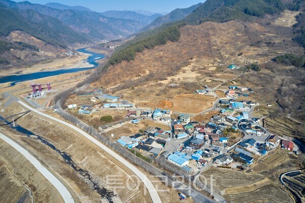 구례군 간전면 수달마을 전경. /사진-구례군