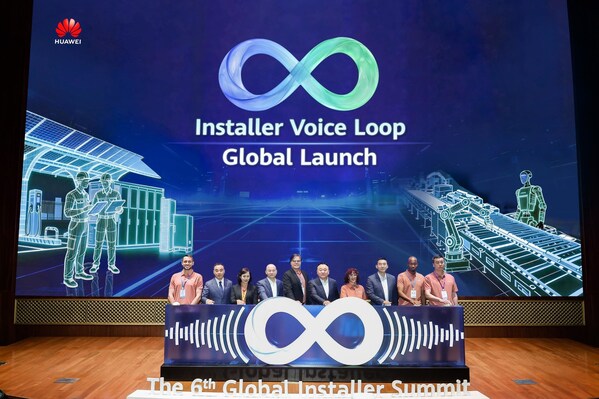 Installer Voice Loop launch ceremony
