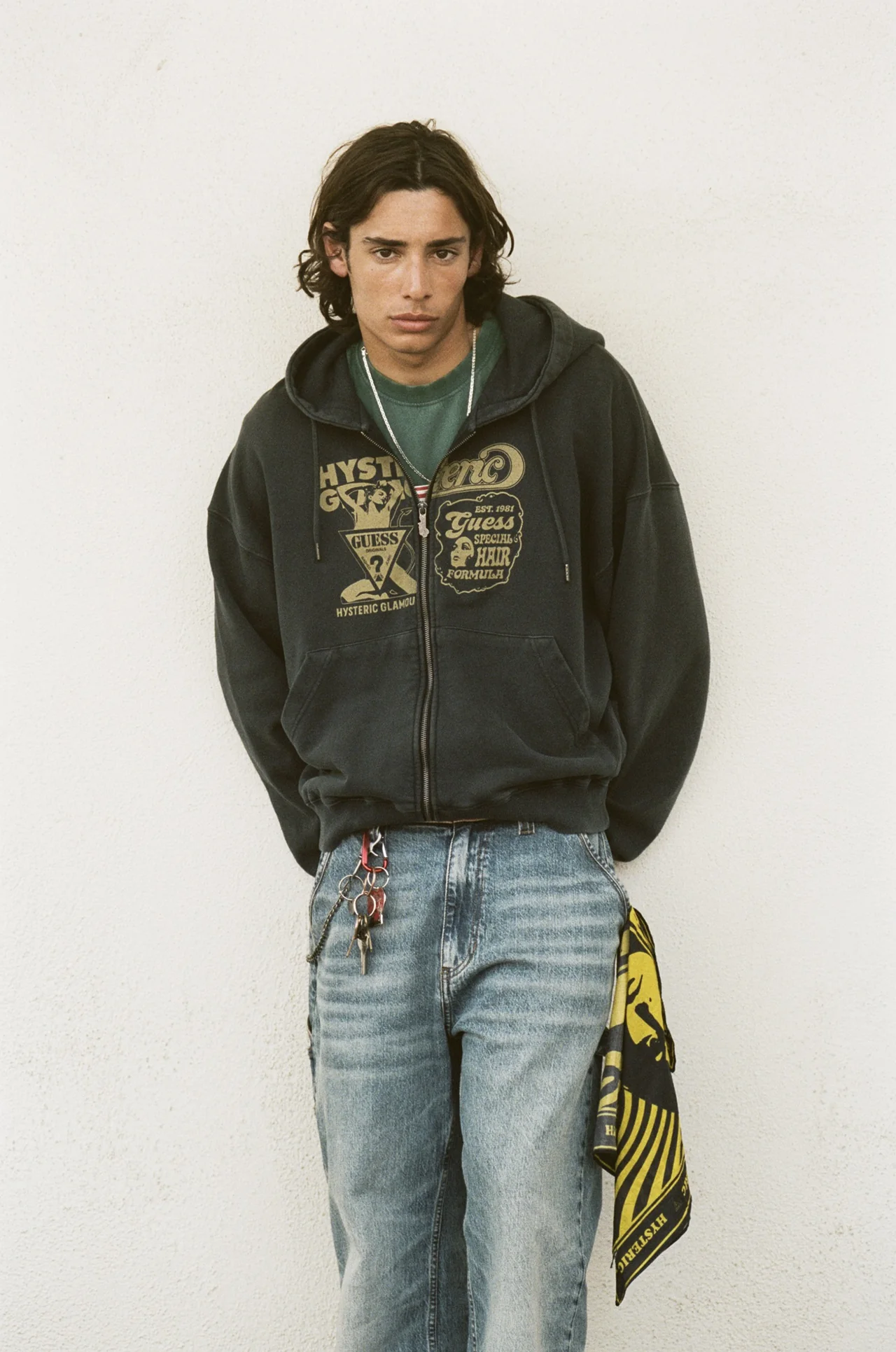 /사진=게스 진스, 히스테릭 글래머 협업 컬렉션 공개