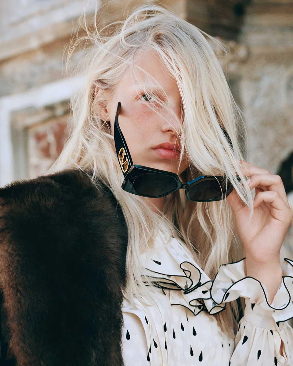 /사진=발렌티노, 2026 S/S 아이웨어 캠페인 공개