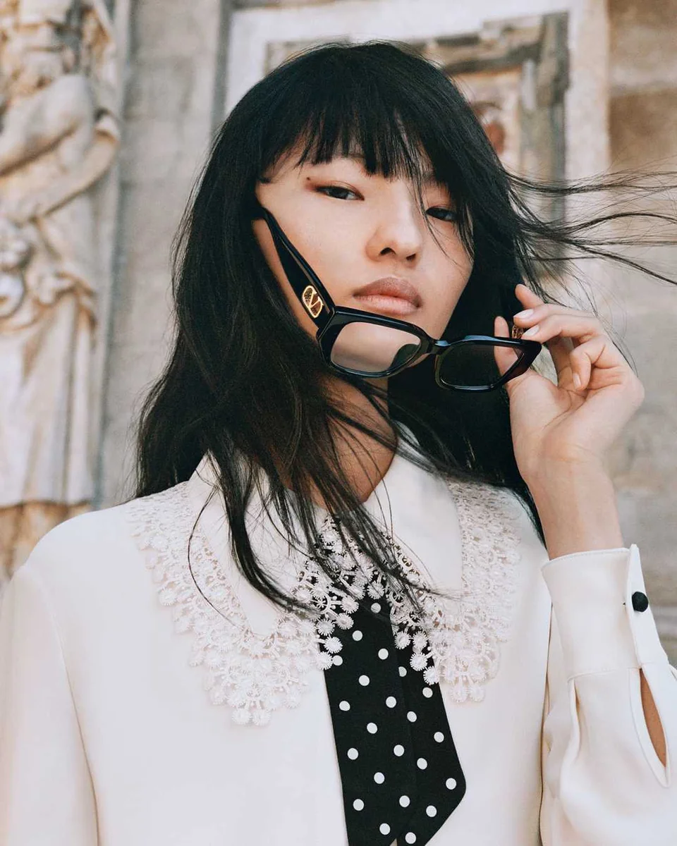/사진=발렌티노, 2026 S/S 아이웨어 캠페인 공개