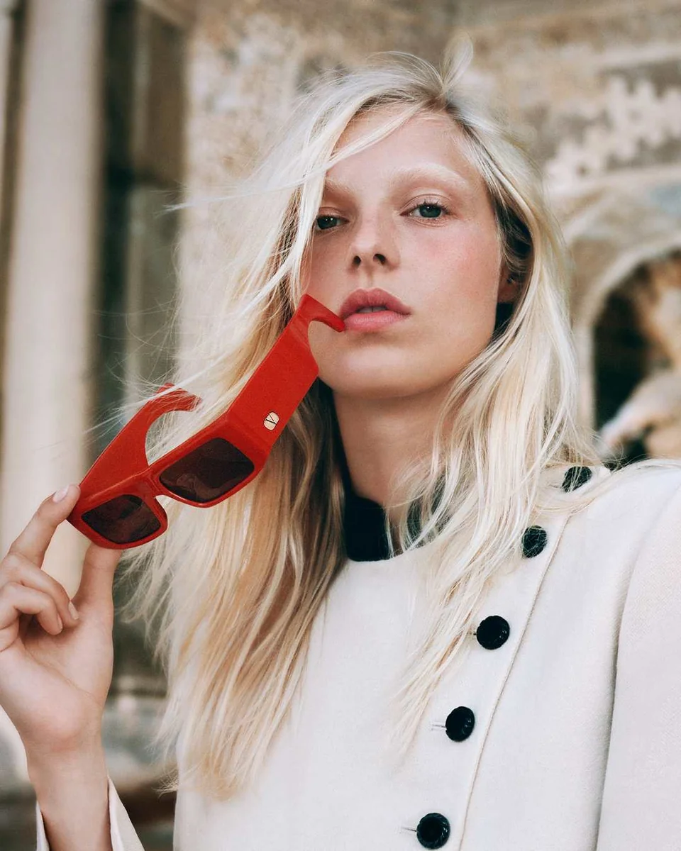 /사진=발렌티노, 2026 S/S 아이웨어 캠페인 공개