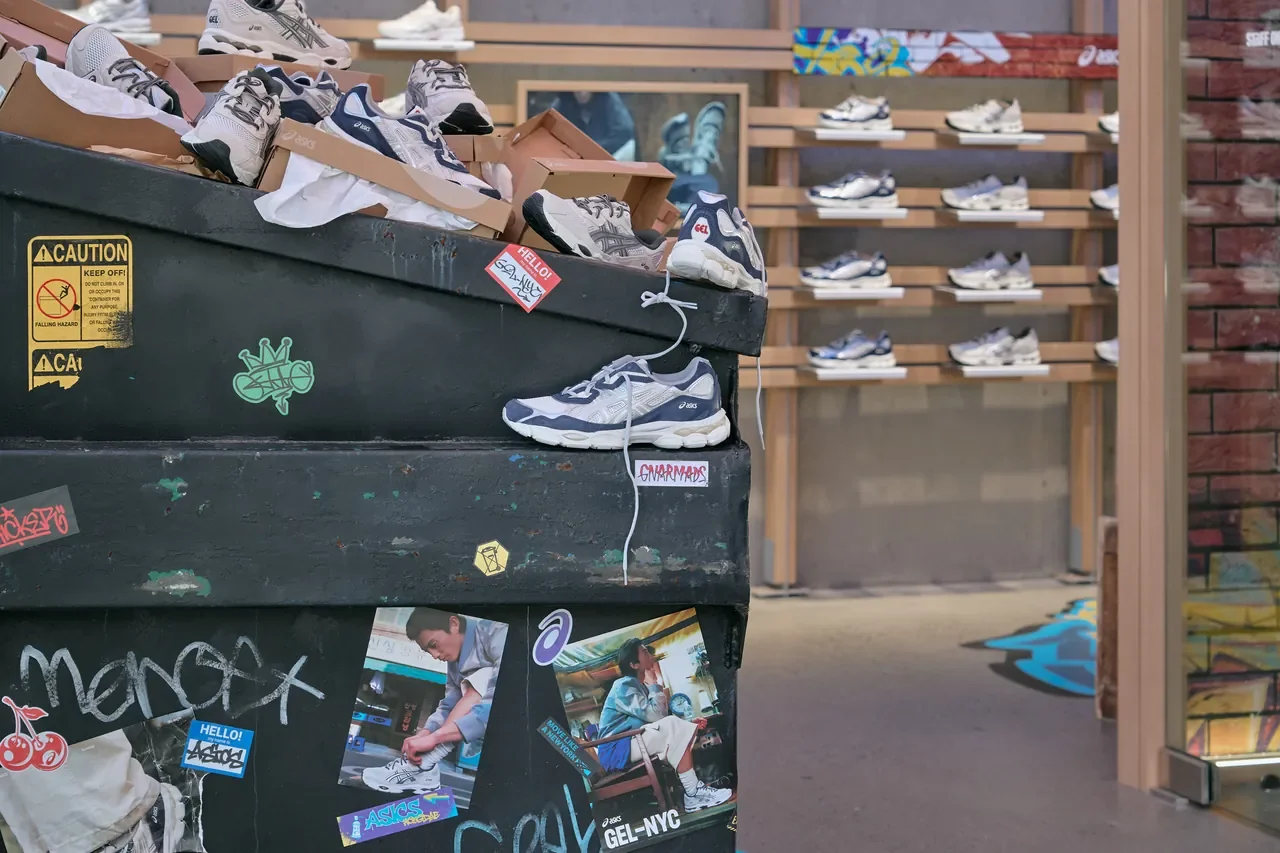 /사진=아식스 스포츠스타일, 신제품 하이퍼싱크와 GEL-NYC 팝업 개최