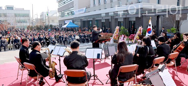 ▲팝스오케스트라 공연 모습. /사진-보령시