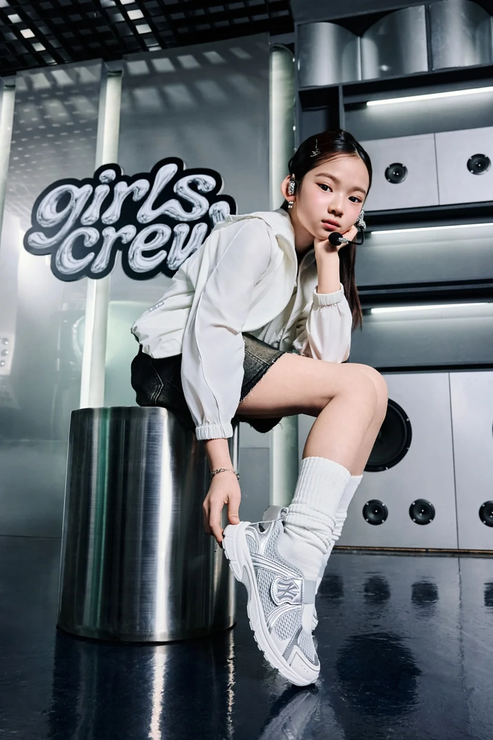 /사진=MLB키즈, 26SS 화보 공개로 키즈 아이돌 무드 제안